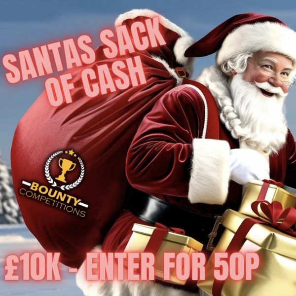 Won 🔴SANTAS SACK OF CASH £10K