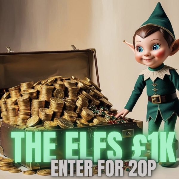 Won 🔴ELFS £1K – 20P TO ENTER #2