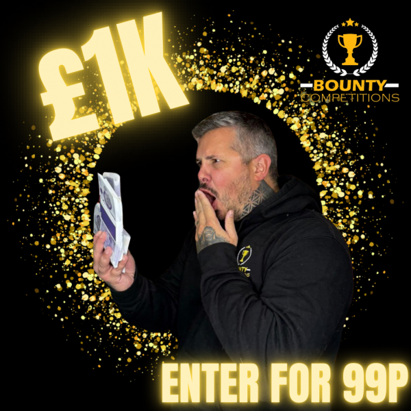 Won 🔴SUNDAY £1K – ENTER FOR 99P