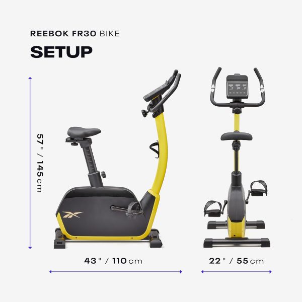 🚲Reebok FR30 Exercise Bike - Yellow🚲