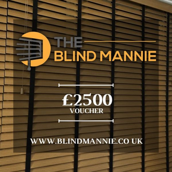 Won £2500 Blinds voucher for The Blind Mannie 🪟