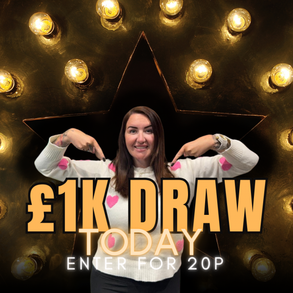 Won 🔴TUESDAY £1K – 20P TO ENTER