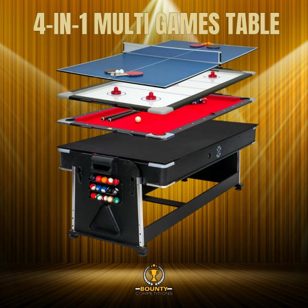 🎱Sure Shot 7ft 4-in-1 Multi Games Table🎱