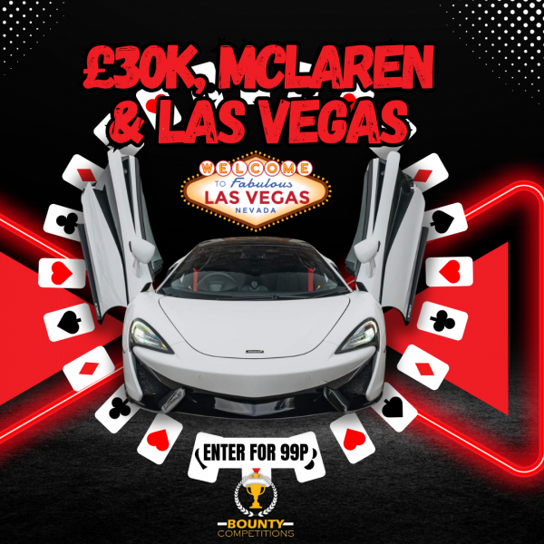 🤍THE DREAM - 2019 Mclaren 570GT - £30K & A LUXURY HOLIDAY TO LAS VEGAS 🤍