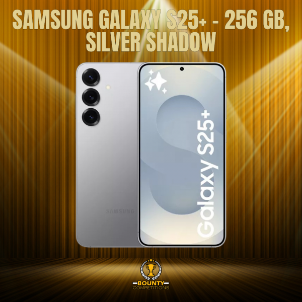 Won SAMSUNG Galaxy S25+ – 256 GB, Silver Shadow