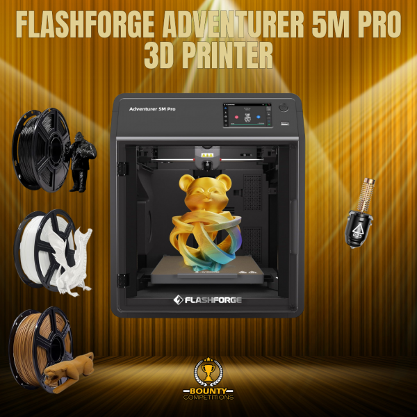 Won FLASHFORGE Adventurer 5M Pro 3D Printer