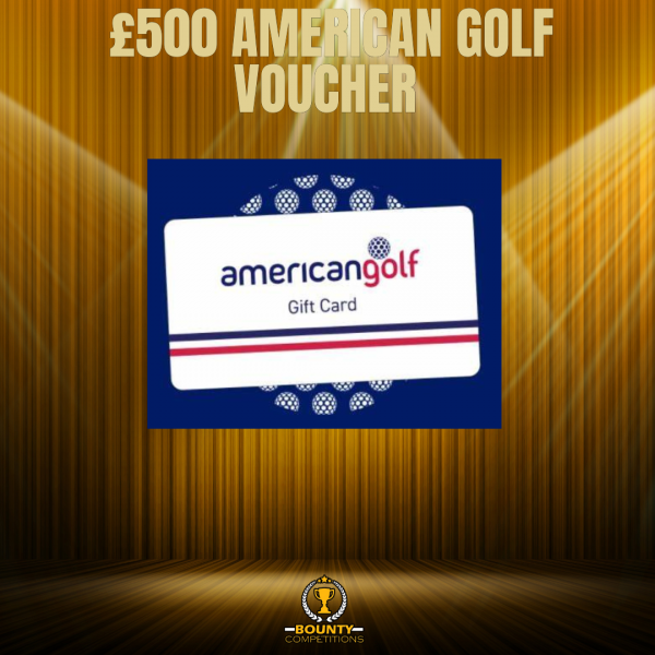 Won £500 American Golf Voucher #2