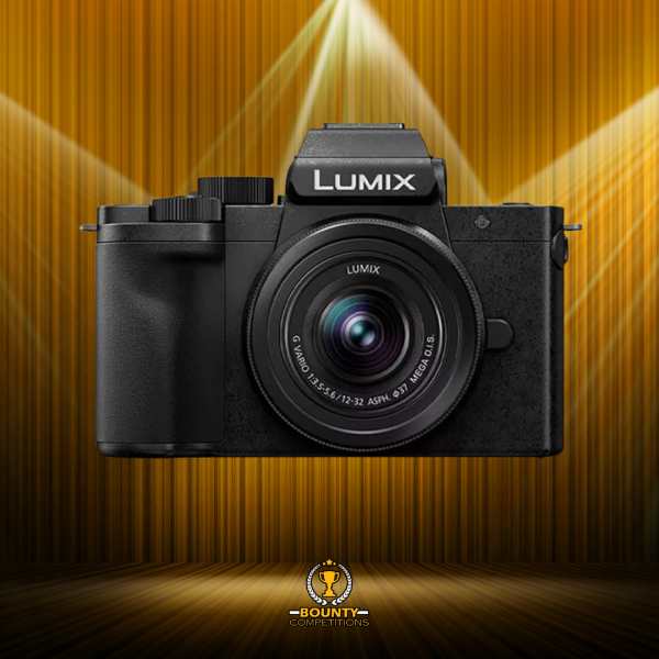 Won PANASONIC Lumix DC-G100DVEBK Mirrorless Camera with 12-32 mm f/3.5-5.6 Lens – Black📷📸