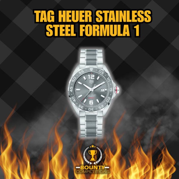 Won TAG HEUER STAINLESS STEEL FORMULA 1 CALIBRE 5 43MM