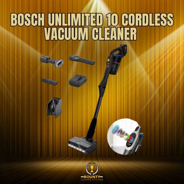 Won 🧹 BOSCH Unlimited 10 Pro Power Cordless Vacuum Cleaner 🧹