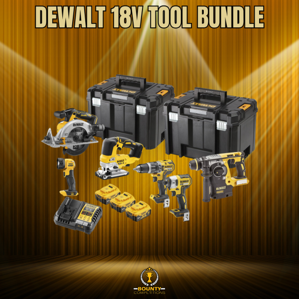 Won DEWALT 18V TOOL BUNDLE