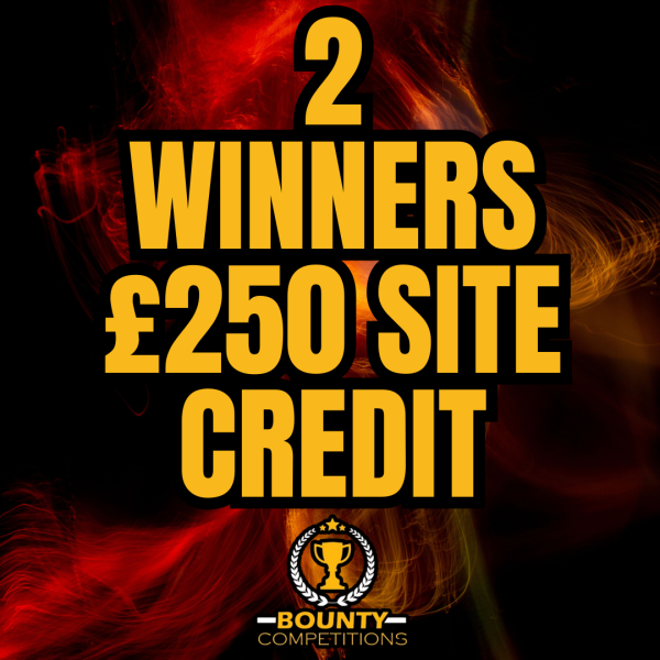 Won 2 Winners of £250 Site Credit #20