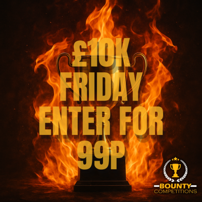 £10K FRIDAY - ENTER FOR 99P 🏆
