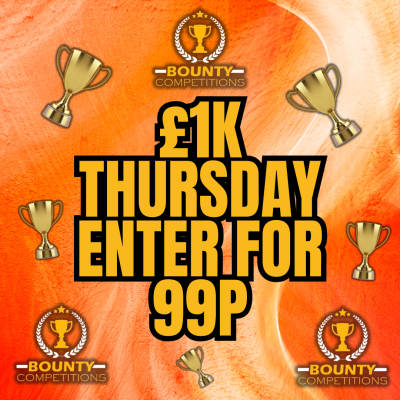 🔴 £1K THURSDAY- ENTER FOR 99P #2 🏆