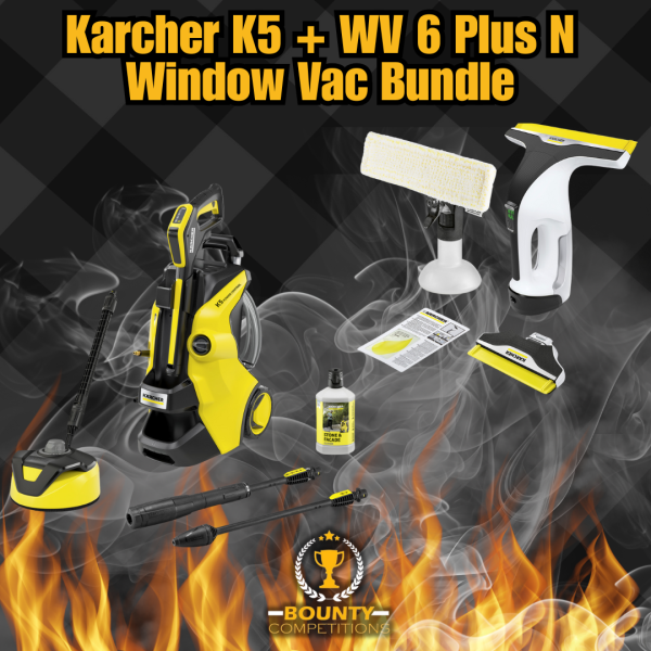 Won Karcher K5 + Karcher WV 6 Plus N Window Vac Bundle🪟🧼