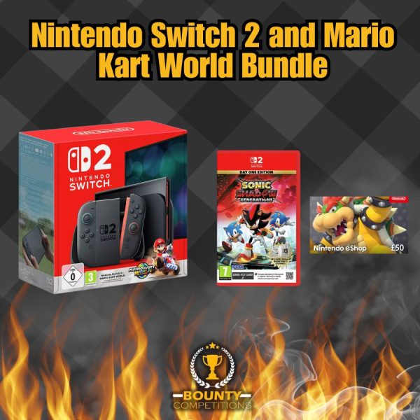 Won 🎮 New Nintendo Switch 2 and Mario Kart World Bundle 🎮