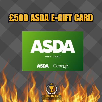 🛒 £500 Asda E-Gift Card 🛒