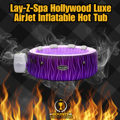 Lay-Z-Spa Hollywood Luxe AirJet Inflatable Hot Tub