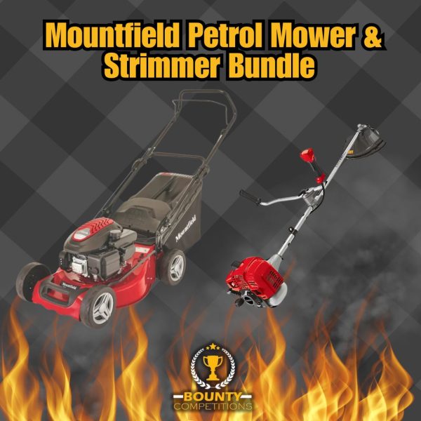Won 🏡 Mountfield Petrol Lawnmower & Strimmer Bundle 🏡