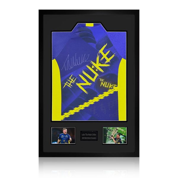 Luke Littler Signed 2025 Shirt Premium Frame🎯