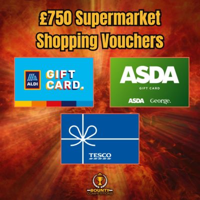 🛒 £750 Supermarket Shopping Vouchers #2 🛒