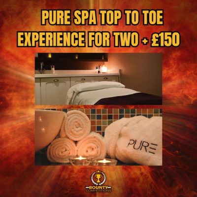 🫧 PURE Spa Top to Toe Experience for Two + £150 🫧