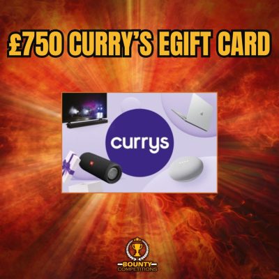 ⚙️ £750 Curry's EGift Card #2 ⚙️