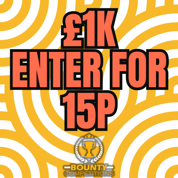 Won 🔴£1K MONDAY – ENTER FOR 15P