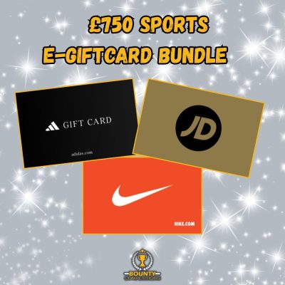👟 £750 Sports E-Gift Card Bundle 👟