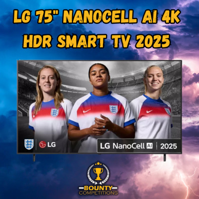 LG 75" NanoCell AI 4K HDR Smart TV 2025 📺