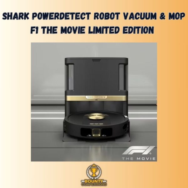 🏎️ Limited Edition F1 THE Movie Shark PowerDetect Robot Vacuum & Mop (NeverTouch Pro 2-in-1 Self Empty, Self-Refill & Self-Clean) 🧹