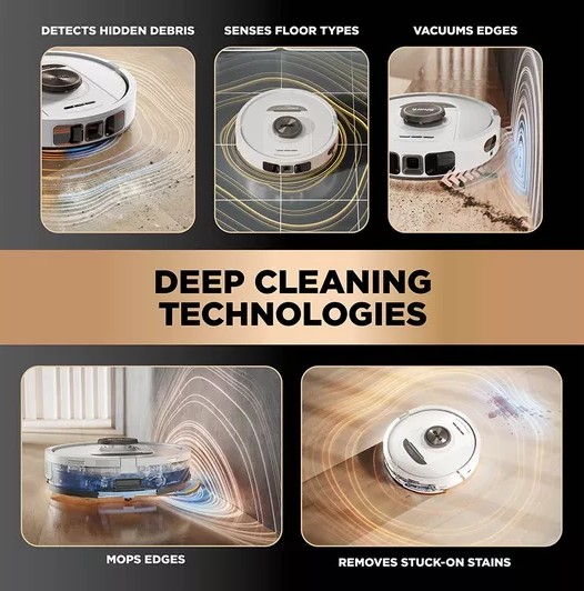 🧹 SHARK PowerDetect NeverTouch Pro 2-in-1 Robot Vacuum Cleaner 🧹