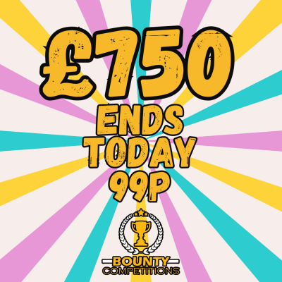 🔴£750 ENDS TODAY - TUESDAY