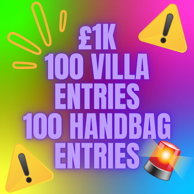 🔴£1K CASH + ODDS BOOSTER - MINI DRAW #48