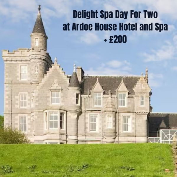 🫧 Delight Spa Day For Two at Ardoe House Hotel and Spa + £200 🫧
