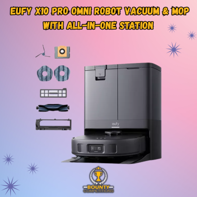 EUFY X10 Pro Omni Robot Vacuum & Mop with All-in-One Station🧼🧹