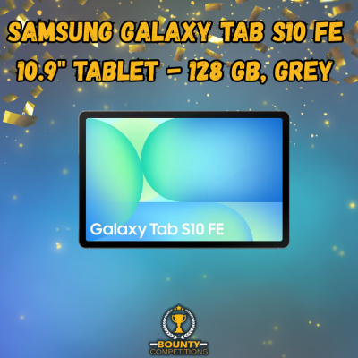 SAMSUNG Galaxy Tab S10 FE 10.9" Tablet - 128 GB, Grey 🩶