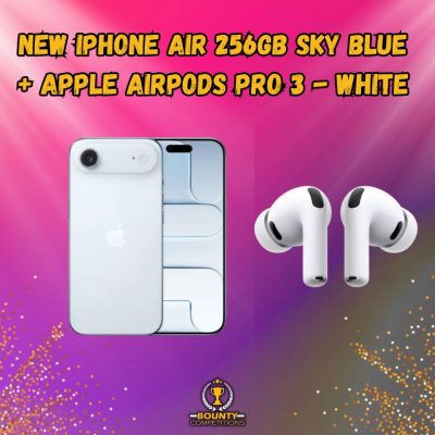 🩵 NEW IPhone Air 256GB Sky Blue + APPLE AirPods Pro 3 🩵