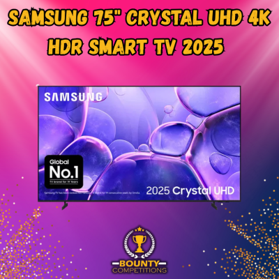 📺SAMSUNG 75" Crystal UHD 4K HDR Smart TV 2025📺