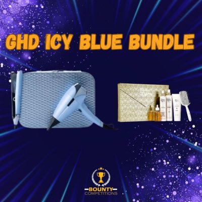 🩵 GHD Deluxe Chronos Straightener & Helios Hair Dryer in Icy Blue Bundle 🩵
