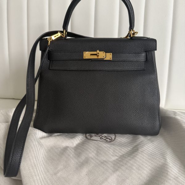 Hermes Kelly 28 - 2015 - Black 👜