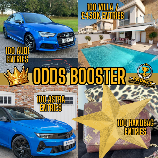 Won 🔴ODDS BOOSTER – MINI DRAW #41