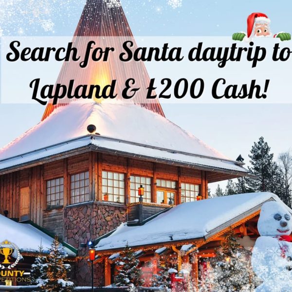 1 day search for Santa Daytrip to Lapland 2025 for family for 4 & £200🎅