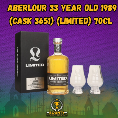 Aberlour 33 Year Old 1989 (cask 3651) (Limited) 70cl Whisky