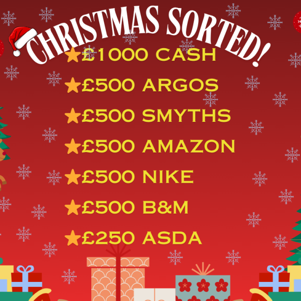 Won ๐๐
CHRISTMAS SORTED FOR 99P๐๐
#7