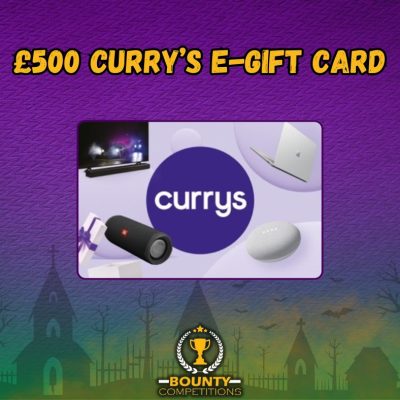 ⚙️ £500 Curry's Gift Card ⚙️