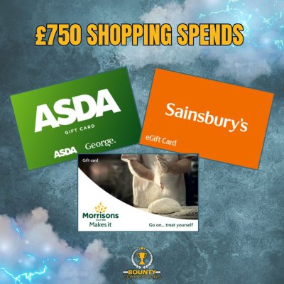🛒 £750 Shopping Spends 🛒