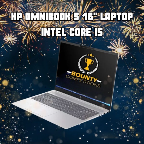 Won ๐ป HP OmniBook 5 16″ Laptop – Intel Core i5, 512 GB SSD, Silver ๐ป