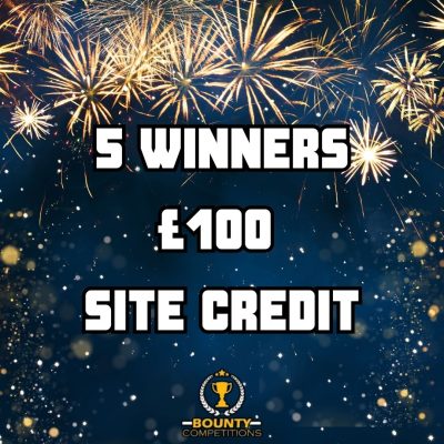 5 Winners of £100 Site Credit 🪙🎉