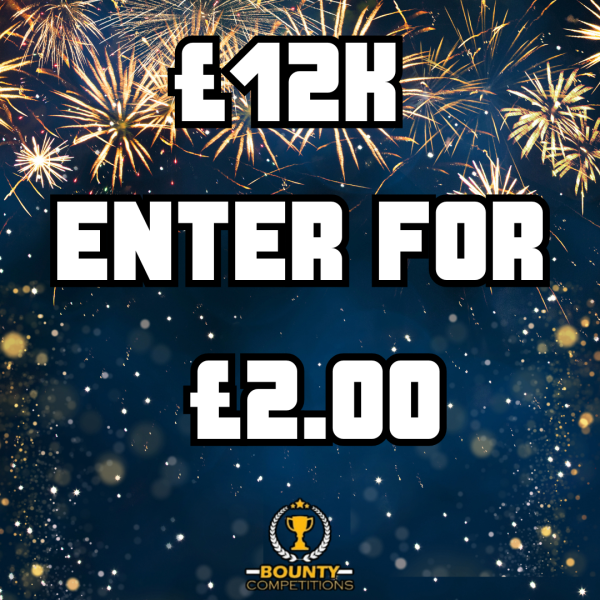 Won £12K ENTER FOR £2.00💷